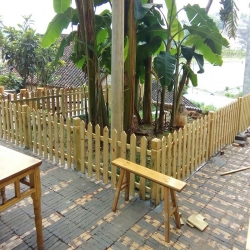 台江防腐木​栏杆