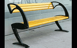台江防腐木座椅